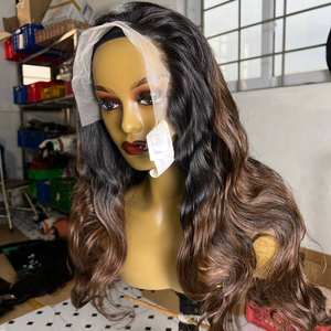 Genius Weft 100% Human Ready Ship Ups Cloudyhaircollection Fabricación transparente para peluca Frontal de encaje Onda del cuerpo vietnamita - Product Image 6