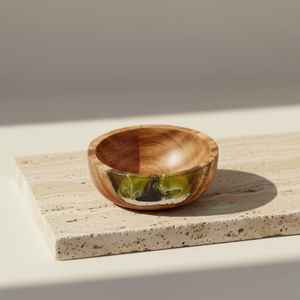 Plateaux et bols en résine époxy artistique, parfaits pour les repas de luxe, la décoration de table festive et les idées de cadeaux haut de gamme - Product Image 5