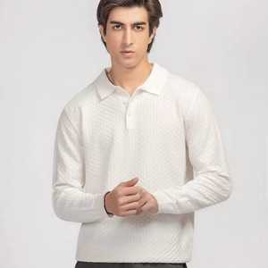 Nouveau produit 2025, meilleur design de col, fournisseur d'usine, sweat-shirt pour homme durable à vendre, belle couleur - Product Image 1