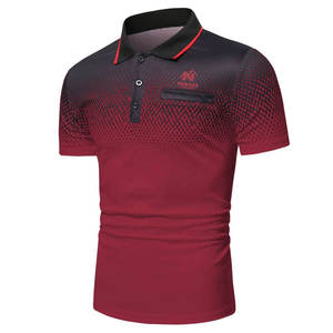 Prix raisonnable nouveau Style évacuation de l'humidité Polo t-shirts 2025 nouveauté vêtements de plein air hommes Polo t-shirts - Product Image 3
