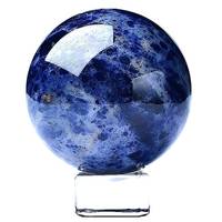 Esfera de Sodalita Azul ASY CRYSTAL EXPORT al por Mayor, de Alta Calidad, para Sanación Energética, Pulida, Estilo Feng Shui, Decoración