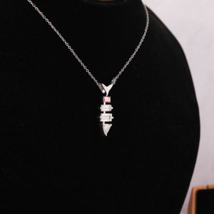 Fish Shape Pendant With MultiShape Lab Grown Diamond Pendant Made in 14 KT Solid Gold Used for All <b>Occasions</b> for Women, - Product Image 4