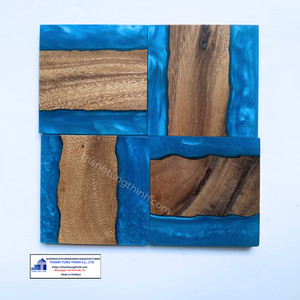 Tendencia caliente-Venta al por mayor Reloj de madera de resina epoxi personalizado Flores de primavera decoradas en pared Hecho en Vietnam - Product Image 6