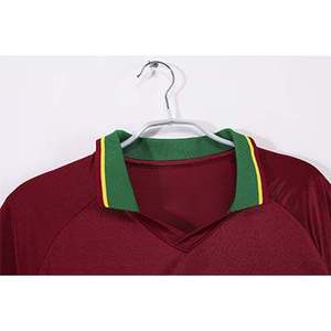 Ensemble de vêtements de sport en polyester respirant d'été, coupe automatisée personnalisée, nouveau, léger, maillots de football, haut de football, vêtements de football - Product Image 2
