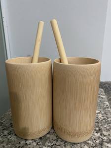 Gobelet en bambou tendance 2026, fabriqué à partir de fibres végétales naturelles, pour servir des boissons, origine usine du Vietnam - Product Image 5