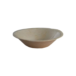 Eco-Friendly <b>Deep</b> Biodegradable Palm Leaf <b>Bowls</b> Disposable Soup Tableware for Economically Priced Kitchen Dining for Weddings - Product Image 2