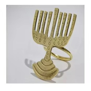 Servilletero en forma de par de aluminio para decoración de bodas y eventos Nuevo servilletero de metal Nuevo estilo Último servilletero - Product Image 5