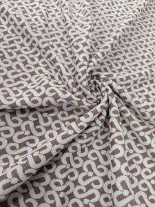 Material de poliéster de tela de punto Jacquard Premium personalizado para la fabricación de camisetas textil Colorfast de alta calidad al por mayor - Product Image 2