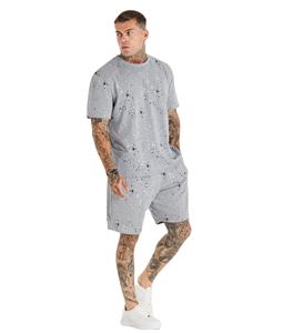 Women Men Soft Stretch <b>Tie</b> Dye Twin Sets Yoga Wear Tshirt With Matching Shorts Running Shorts and Shirt Set - Product Image 1