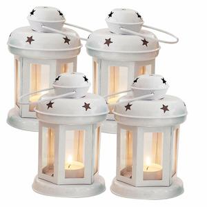 Linternas de salsa de estilo clásico Promocional a granel Proveedor superior Linternas de velas de hierro Linternas de soporte de luz de té de color estándar - Product Image 4