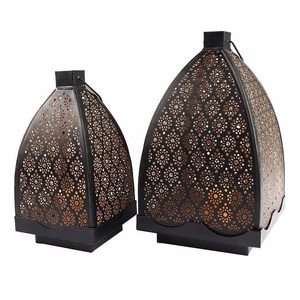 <b>Set</b> Of Three Designer <b>Lantern</b> High Quality Handmade Designer Candle Holder Premium Quality Handmade Metal <b>Lantern</b> - Product Image 4