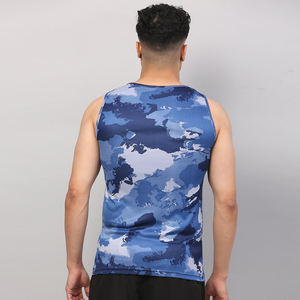 เสื้อกล้ามถักแบบซับลิเมชั่นขายส่ง โรงงานรับผลิตแบบ OEM แบรนด์ส่วนตัว เสื้อผ้าสตรีทแวร์ทันสมัย 100% โพลีเอสเตอร์ สัมผัสนุ่ม แห้งเร็ว - Product Image 3