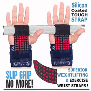 Correas de muñeca con logotipo personalizado, levantamiento de pesas, gimnasio, levantamiento de pesas, accesorios de fitness, venta al por mayor - Product Image 6