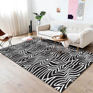 Alfombra Geométrica de Estilo Moderno y Clásico para Decoración de Sala de Estar, Alfombra Grande de 9x12 para Dormitorio, Alfombra de Pasillo de 4m - Product Image 5