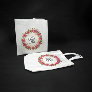 ถุงช้อปปิ้ง PP แบบนอนวูฟเวนกระเป๋าช้อปปิ้งพิมพ์โลโก้ลายดอกไม้ - Product Image 5