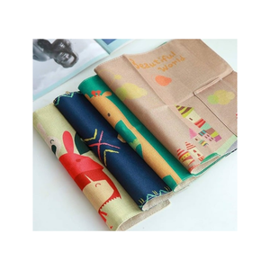 Mantel Individual Clásico a Rayas, Hecho a Mano, Personalizado, Redondo de 38 cm, 260 g/m², Tejido de Cesta, Motivo Minimalista, Acabado Natural - Product Image 2