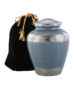 Urne funéraire Rabeh en aluminium, urnes de crémation en métal pour cendres humaines adultes, style américain moderne, durable et design personnalisable - Product Image 5