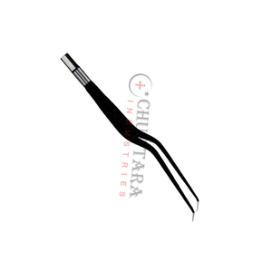 Fórceps de cirugía cerebral ortopédica europea, bayoneta bipolar eléctrica, revestimiento antiadherente en ángulo hacia abajo para operaciones otorrinolaringológicas - Product Image 5