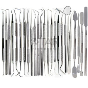 Kit de higiene dental profesional para el cuidado bucal completo Cálculo de acero inoxidable de grado premium y removedor de placa Instrumentos médicos - Product Image 1