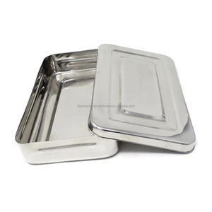 Boîte à instruments médicaux en acier inoxydable 9x5x2 conteneur de stérilisation et de stockage conteneur médical réutilisable en acier inoxydable - Product Image 5