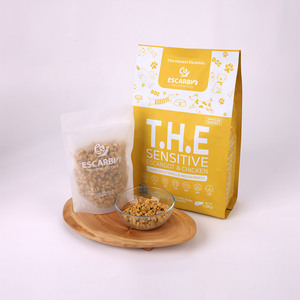 [abone] ESCARBIO T.H.E. Alimento para mascotas sensible con escargoto y pollo, alto en proteínas, anti-golpeo, textura de carne real, horneado y secado lentamente - Product Image 3