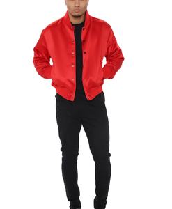 Blousons bombardiers en satin style High Street pour hommes meilleure édition nouvelle mode enduite de haute qualité vente à chaud la plus demandée à bas prix - Product Image 3