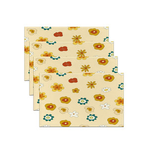 Exportateur indien meilleure qualité 100% coton napperon imprimé floral napperon brodé de luxe - Product Image 6