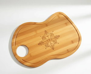 Ensemble de planches à fromage en bois naturel pour la cuisine |   Planche à découper, à servir et à couper polyvalente, rectangulaire, durable et facile à nettoyer - Product Image 6