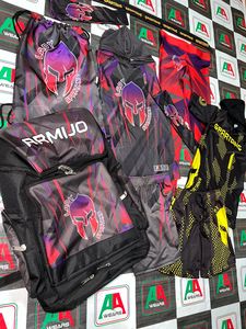 Ensemble complet pour 7v7 drapeau uniformes de sport équipement Compression maillot Shorts casque complet respirant récepteur grande taille - Product Image 4