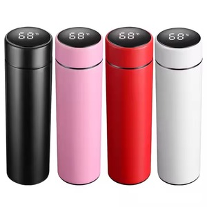 Stainless Steel Smart Bottle with LED Display Thermal Digital Water Bottle for Hot <b>and</b> Cold Drinks Leakproof <b>and</b> Stylish - Product Image 4