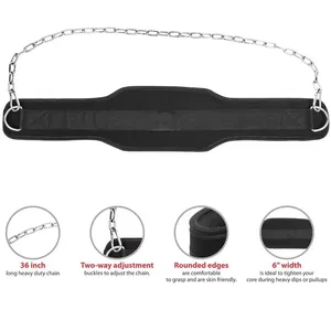 Ceinture de musculation 2026 pour l'haltérophilie, le powerlifting, les entraînements de force, en néoprène respirant, robuste, pour la taille - Product Image 4