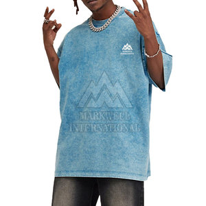 Camisetas de Hombre con Lavado Ácido, Venta Directa de Fábrica, Ligeras, Talla Personalizada, Camisetas de Hombre con Lavado Ácido en Venta - Product Image 3
