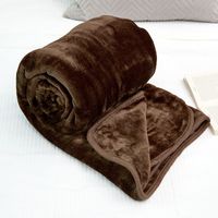 Couvertures Coréennes en Raschel Confortables et Pas Chères pour Lit Double d'Hiver, Couverture Très Douce et Épaisse de Taille King et Queen de 8 kg