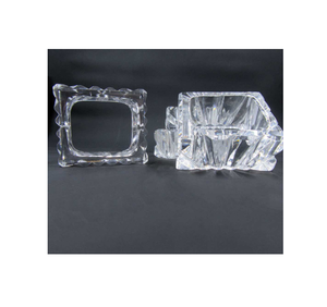 Rond de serviette en acrylique de haute qualité Bon marché pour une utilisation à la main Porte-ronds de serviette Anneaux de serviette pour forme carrée - Product Image 1