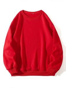 100% algodón transpirable secado rápido nueva llegada diferentes tamaños sudadera teñida lisa - Product Image 4