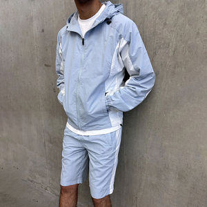 ชุดวอร์มไนลอนสองชิ้นพร้อมโลโก้และการออกแบบที่กำหนดเอง - Product Image 4