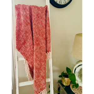Manta Decorativa Rectangular de Algodón Bohemio Hecha a Mano, Ecológica, Tejida, Pesada, para Todas las Estaciones, para Cama o Viaje - Product Image 3