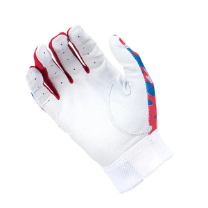 Gants de frappeur de baseball professionnels durables en gros, personnalisation, cuir, sublimation, fermeture à boucle, pour gaucher, meilleure qualité - Product Image 6