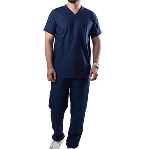 Traje Quirúrgico de Lona Ecológico de Suministro Directo de Fábrica, Unisex, para Uso Hospitalario, Color y Talla Personalizados, Servicio OEM, Precio al por Mayor - Product Image 1