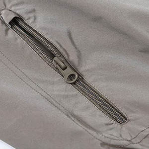 Trouvez des détails complets sur blouson d'aviateur en satin de polyester 100% de couleur unie personnalisé en gros du fabricant OEM - Product Image 4