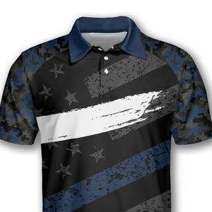 Logo d'équipe personnalisé et sublimation de chiffres Maillot de fléchettes pour hommes Polo en jersey de fléchettes pour club d'équipe à vendre - Product Image 6