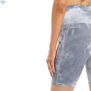 Meilleure vente dernière conception personnalisée couleur taille femmes shorts de yoga vente chaude spandex polyester fait shorts de yoga à vendre - Product Image 6