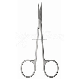 Ciseaux de précision en acier inoxydable de haute qualité, 4,5 pouces, courbés/droits, tranchants, délicats, pour dissection, certifiés CE ISO, OEM - Product Image 5