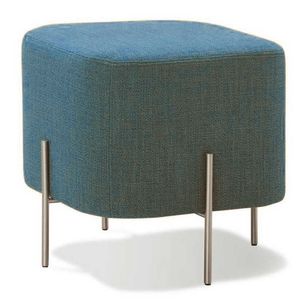 Taburete Otomano Redondo de Metal, Mueble Decorativo para el Hogar, Hoteles y Villas, con Diseño Personalizado y Cubierta de Terciopelo - Product Image 5