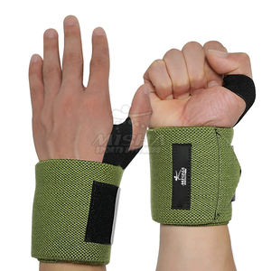 Las mejores muñequeras unisex para entrenamiento de gimnasia, ajuste de protección física, cinturón de nailon y poliéster, envolturas de mano para levantamiento de pesas - Product Image 4