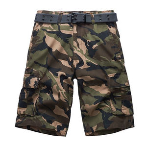 Shorts cargo de sport écologiques pour hommes Glory, design camouflage, pour les loisirs et les activités de plein air, longueur genou, taille mi-haute - Product Image 3