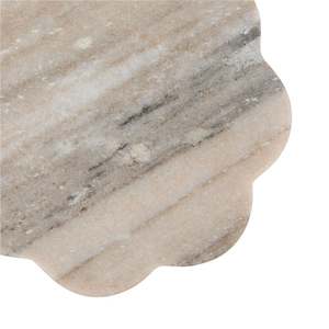 Juego de posavasos de té hexagonal de lujo con incrustaciones de latón dorado hecho a mano, mármol blanco Natural para uso en mesa, posavasos de piedra a granel - Product Image 4