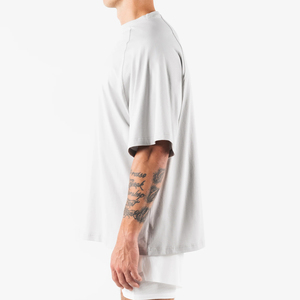 Custom Relaxed Fit Box Cotton <strong>T</strong> <strong>Shirt</strong> With Raglan Sleeve - Product Image 3