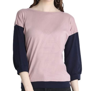 Sweat-shirt coréen en coton fabriqué dans le meilleur matériau Vêtements pour femmes Sweat-shirts en coton à manches longues pour femmes - Product Image 4