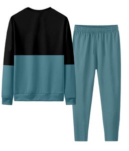 Survêtements en polyester pour hommes Survêtements pour hommes Ensemble 2 pièces Jogging décontracté Ensemble sweat à capuche et pantalon de survêtement à capuche - Product Image 6
